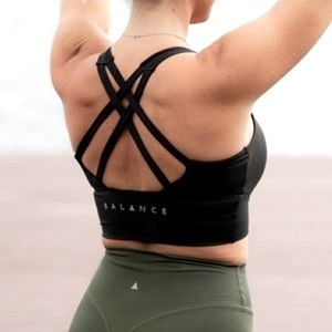 Balance Athletica Black Define Top / Bra